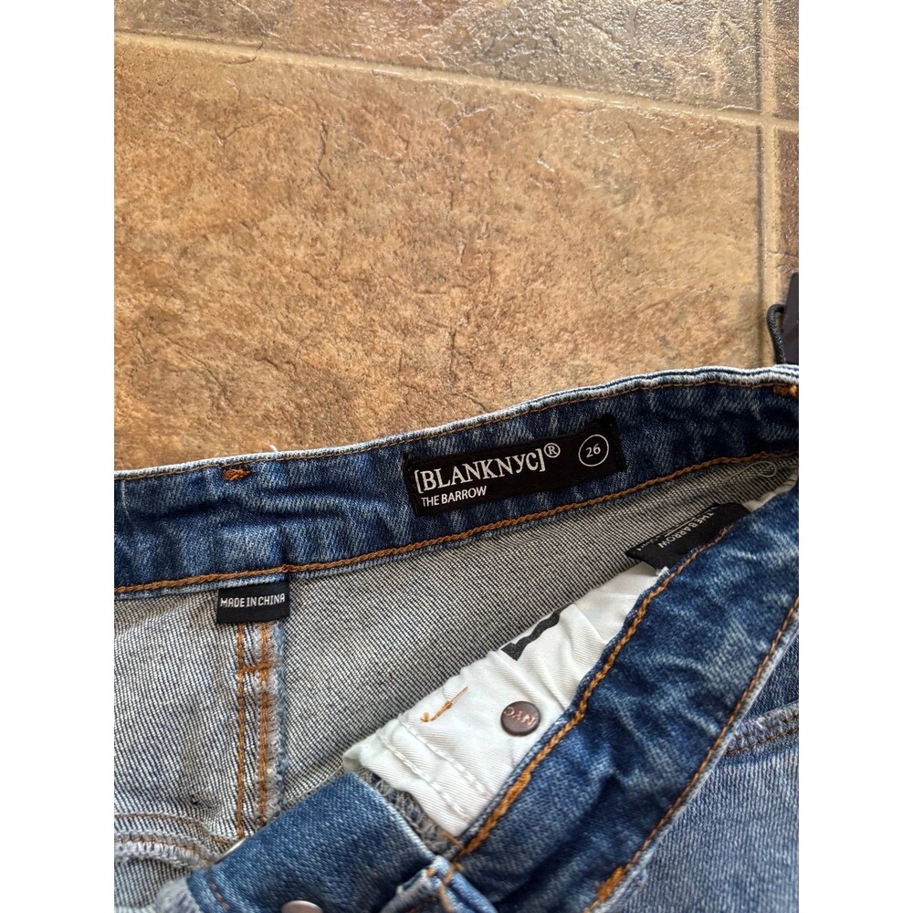 Blank NYC The Barrow Vintage High Rise Short Size 26 - Picture 12 of 12